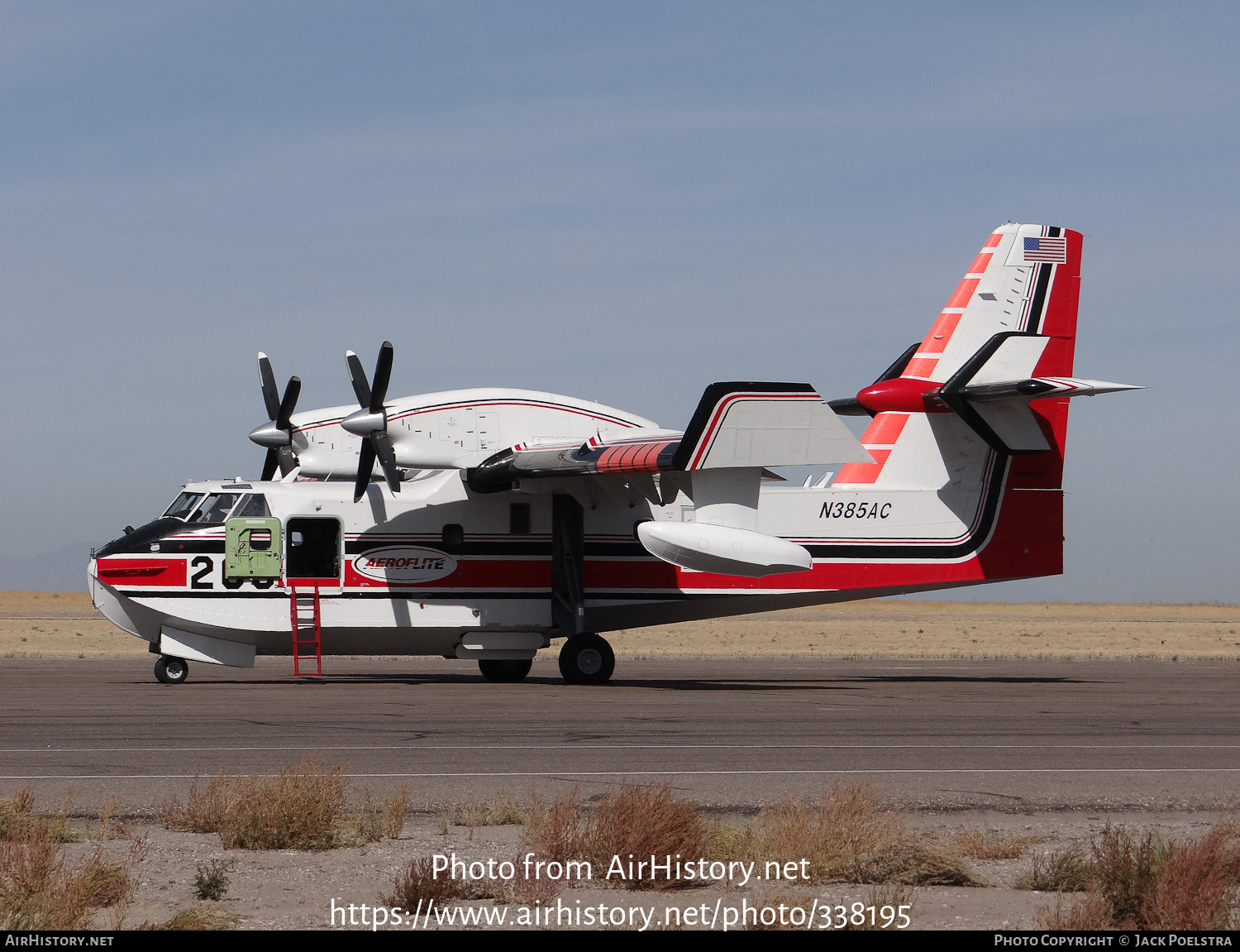 Aircraft Photo of N385AC | Bombardier CL-415 (CL-215-6B11) | Aero-Flite | AirHistory.net #338195