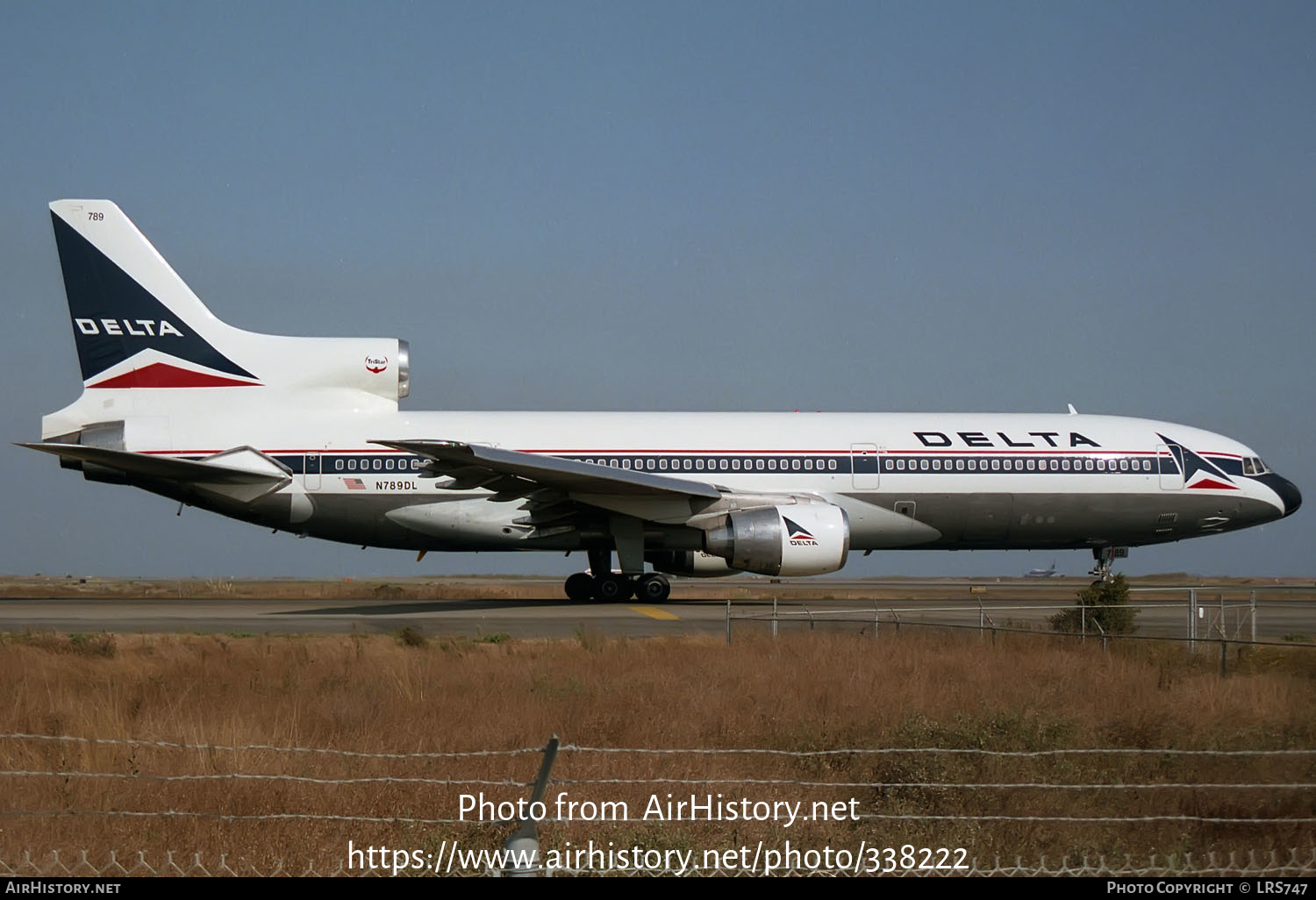 Aircraft Photo of N789DL | Lockheed L-1011-385-1 TriStar 1 | Delta Air Lines | AirHistory.net #338222