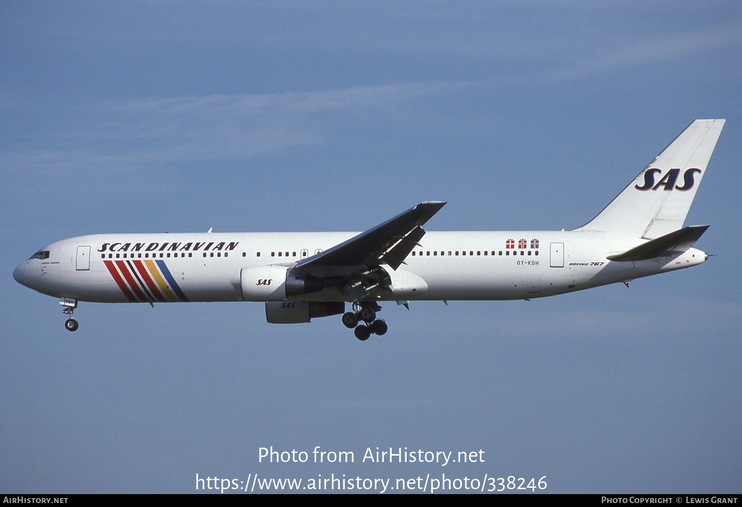 Aircraft Photo of OY-KDH | Boeing 767-383/ER | Scandinavian Airlines - SAS | AirHistory.net #338246