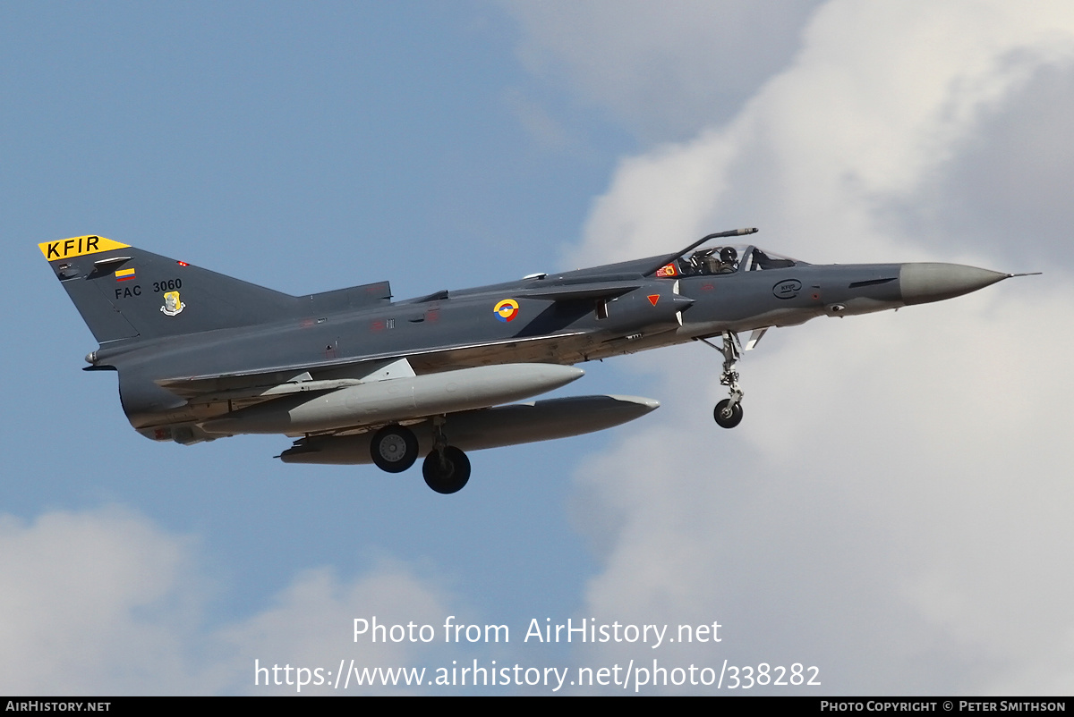 Aircraft Photo of FAC3060 | Israel Aircraft Industries Kfir COA | Colombia - Air Force | AirHistory.net #338282