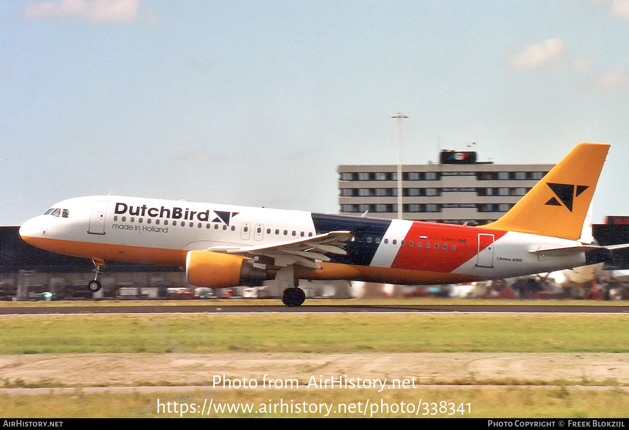 Aircraft Photo of PH-BMD | Airbus A320-214 | DutchBird | AirHistory.net #338341