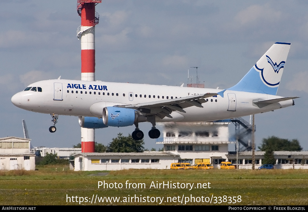 Aircraft Photo of F-GXAH | Airbus A319-112 | Aigle Azur | AirHistory.net #338358