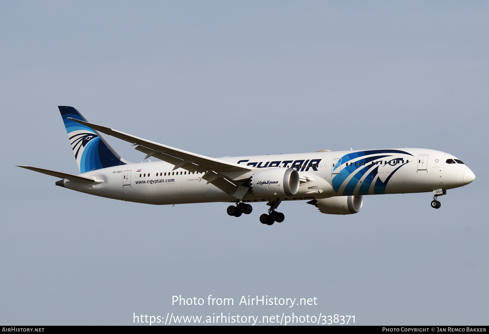 Aircraft Photo of SU-GEV | Boeing 787-9 Dreamliner | EgyptAir | AirHistory.net #338371