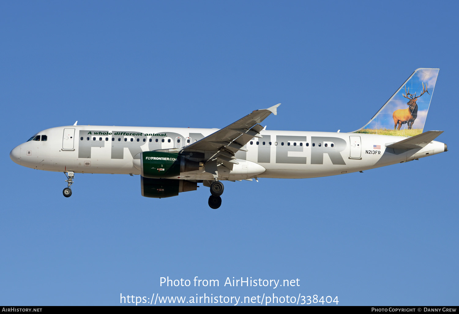 Aircraft Photo of N213FR | Airbus A320-214 | Frontier Airlines | AirHistory.net #338404