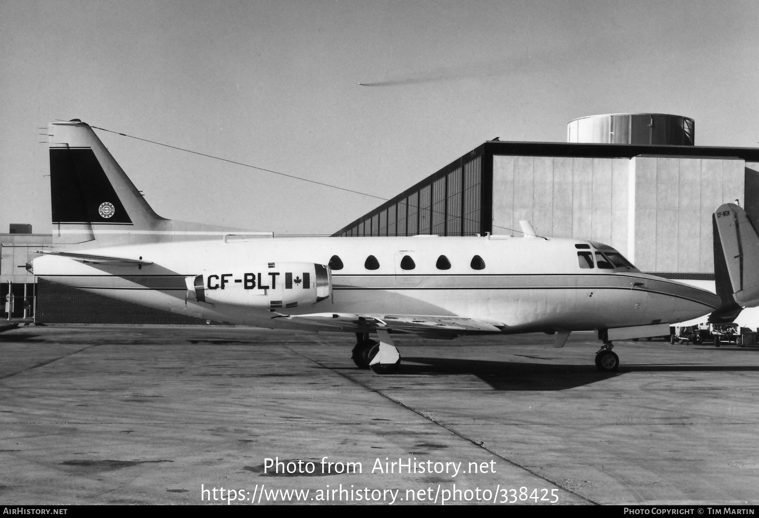 Aircraft Photo of CF-BLT | North American Rockwell NA-306 Sabreliner 60 | Bombardier | AirHistory.net #338425