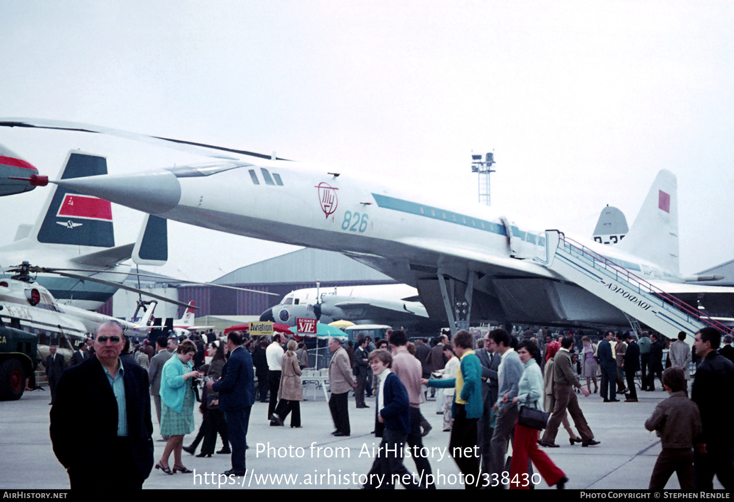 Aircraft Photo of CCCP-68001 | Tupolev Tu-144 | Aeroflot | AirHistory.net #338430