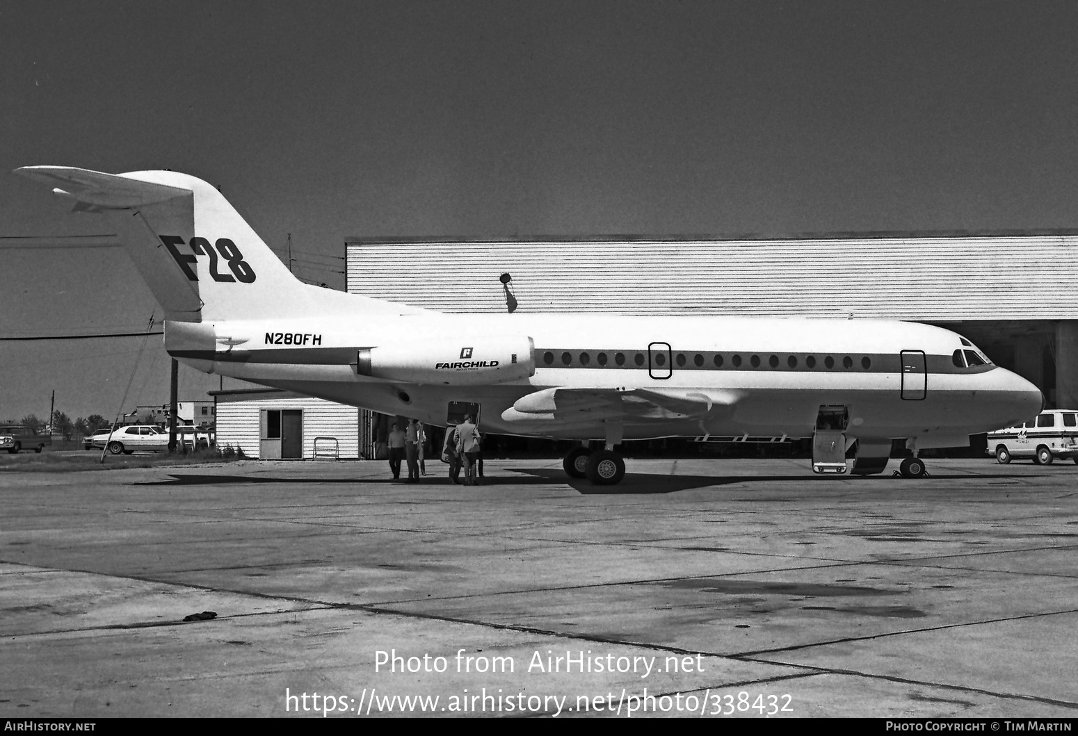 Aircraft Photo of N280FH | Fokker F28-1000 Fellowship | Fairchild | AirHistory.net #338432