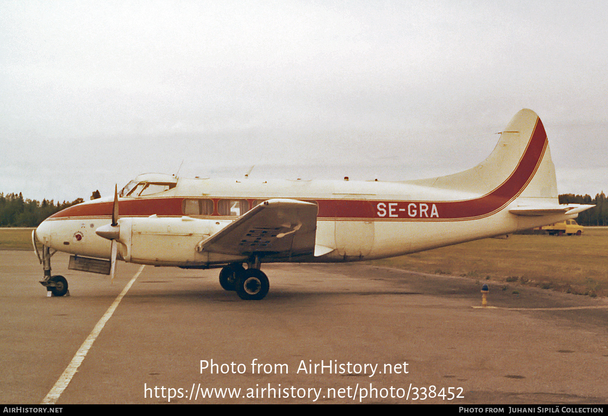 Aircraft Photo of SE-GRA | De Havilland D.H. 104 Dove 6 | AirHistory.net #338452