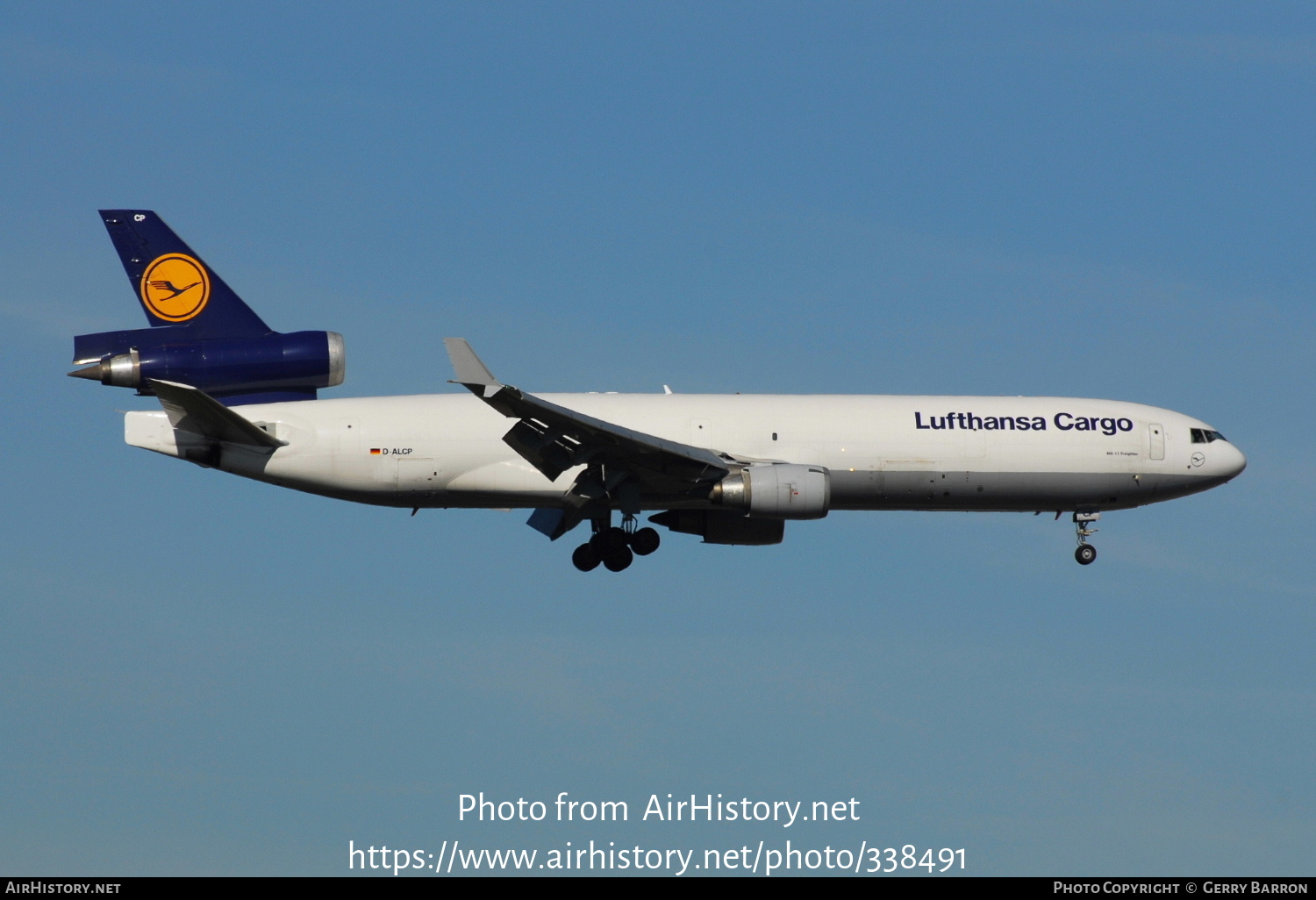 Aircraft Photo of D-ALCP | McDonnell Douglas MD-11/F | Lufthansa Cargo | AirHistory.net #338491