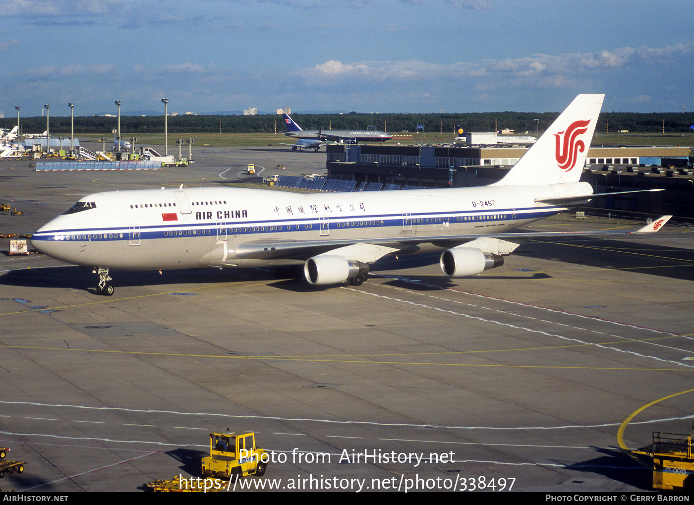 Aircraft Photo of B-2467 | Boeing 747-4J6M | Air China | AirHistory.net #338497