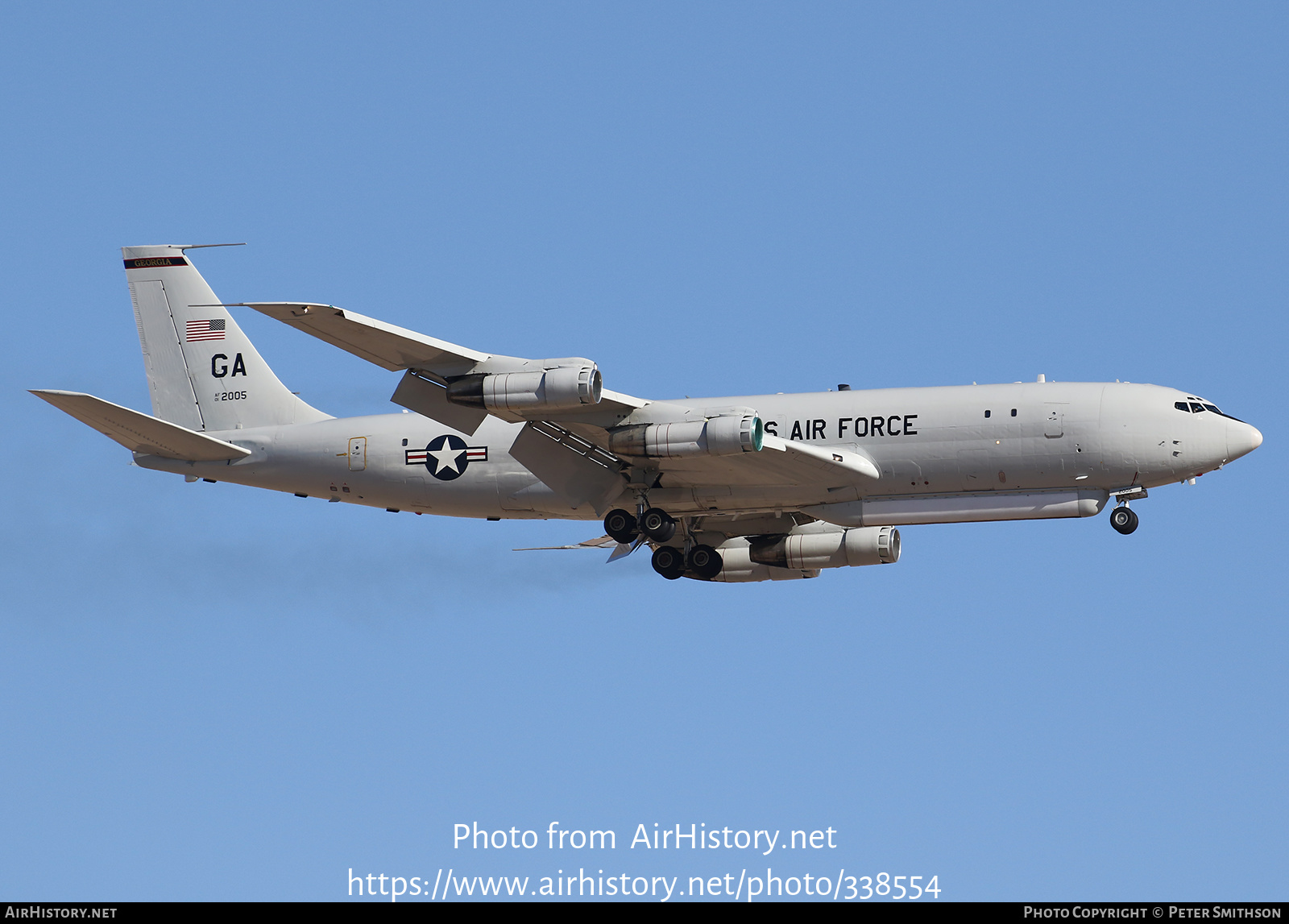 Aircraft Photo of 01-2005 | Boeing E-8C J-Stars (707-300C) | USA - Air Force | AirHistory.net #338554