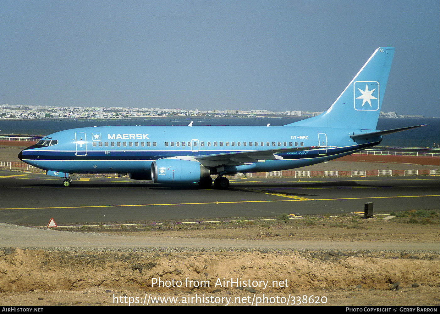 Aircraft Photo of OY-MRC | Boeing 737-7L9 | Maersk Air | AirHistory.net #338620