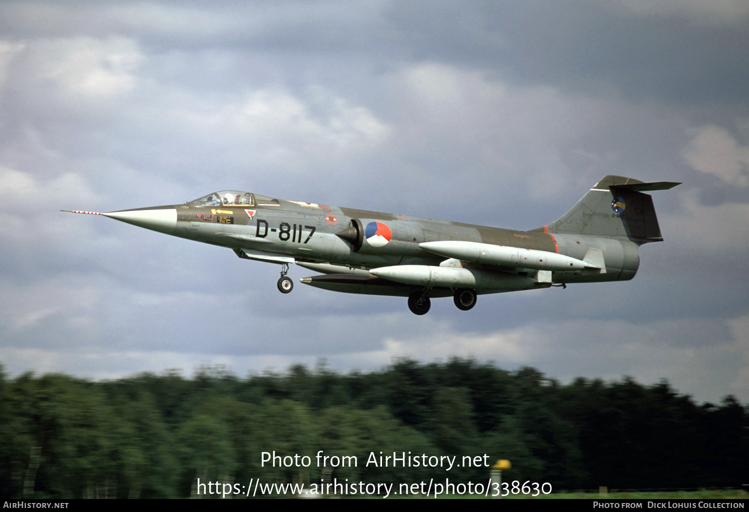 Aircraft Photo of D-8117 | Lockheed RF-104G Starfighter | Netherlands ...