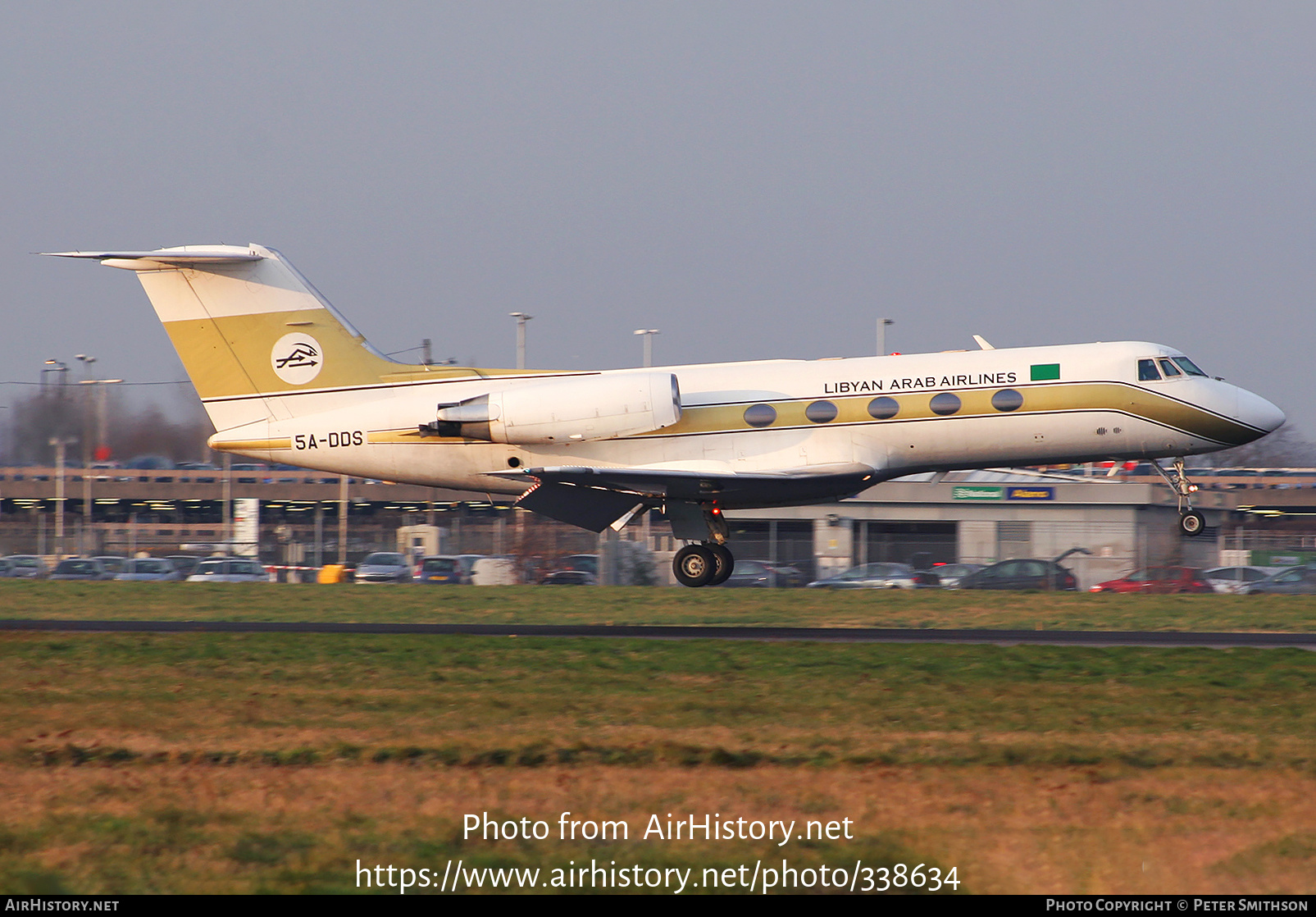Aircraft Photo of 5A-DDS | Grumman American G-1159 Gulfstream II | Libyan Arab Airlines | AirHistory.net #338634