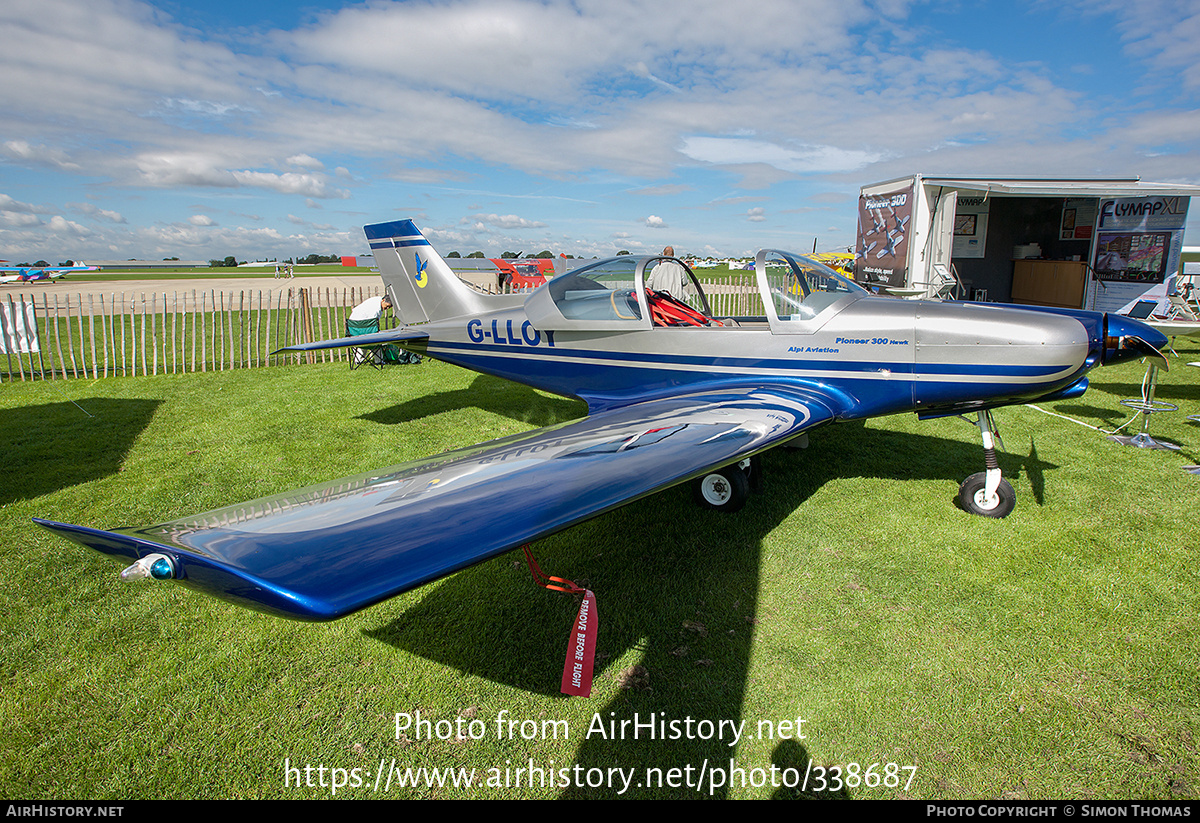 Aircraft Photo of G-LLOY | Alpi Pioneer 300 Hawk | AirHistory.net #338687