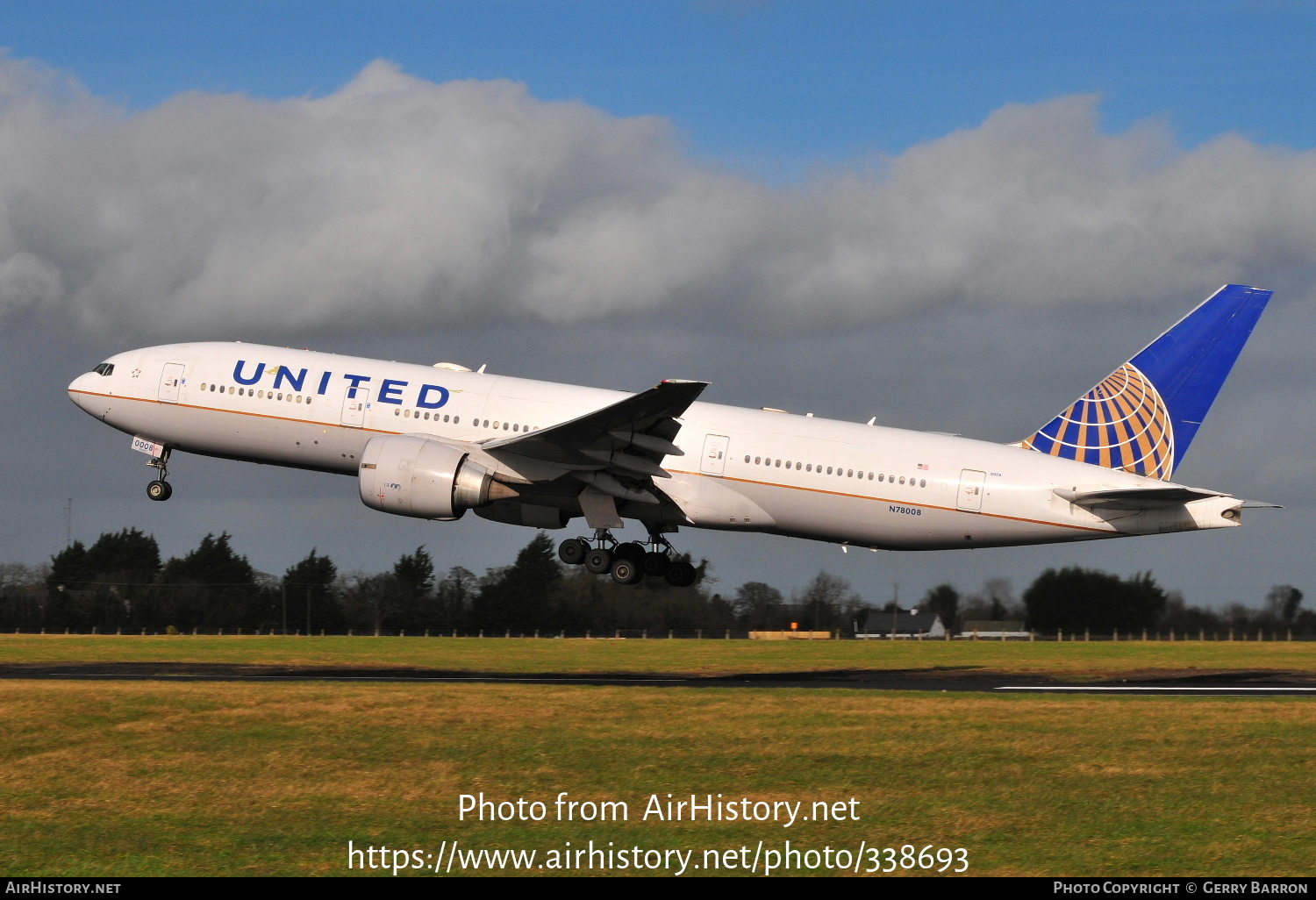 Aircraft Photo of N78008 | Boeing 777-224/ER | United Airlines | AirHistory.net #338693