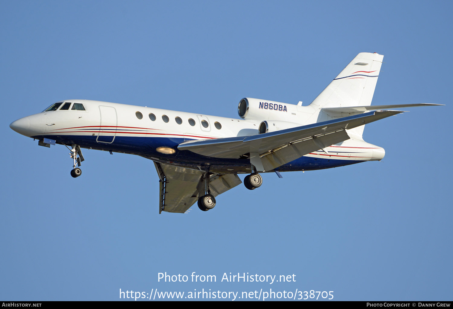 Aircraft Photo of N860BA | Dassault Falcon 50 | AirHistory.net #338705