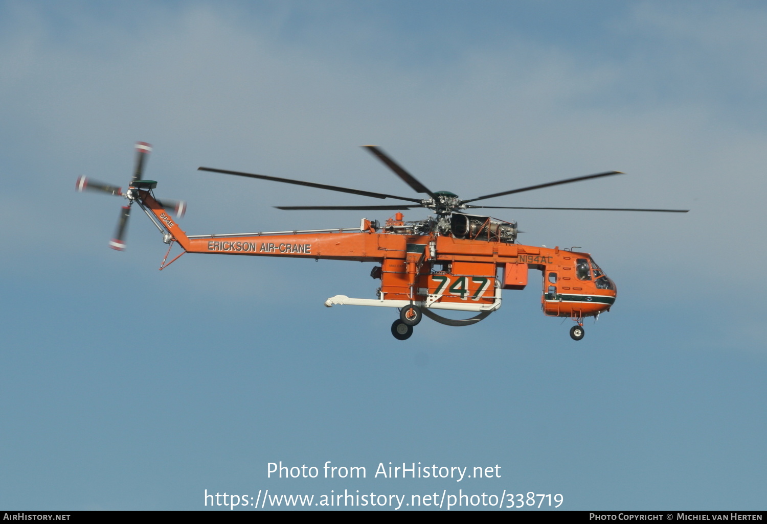 Aircraft Photo of N194AC | Erickson S-64E Aircrane | Erickson Air-Crane | AirHistory.net #338719