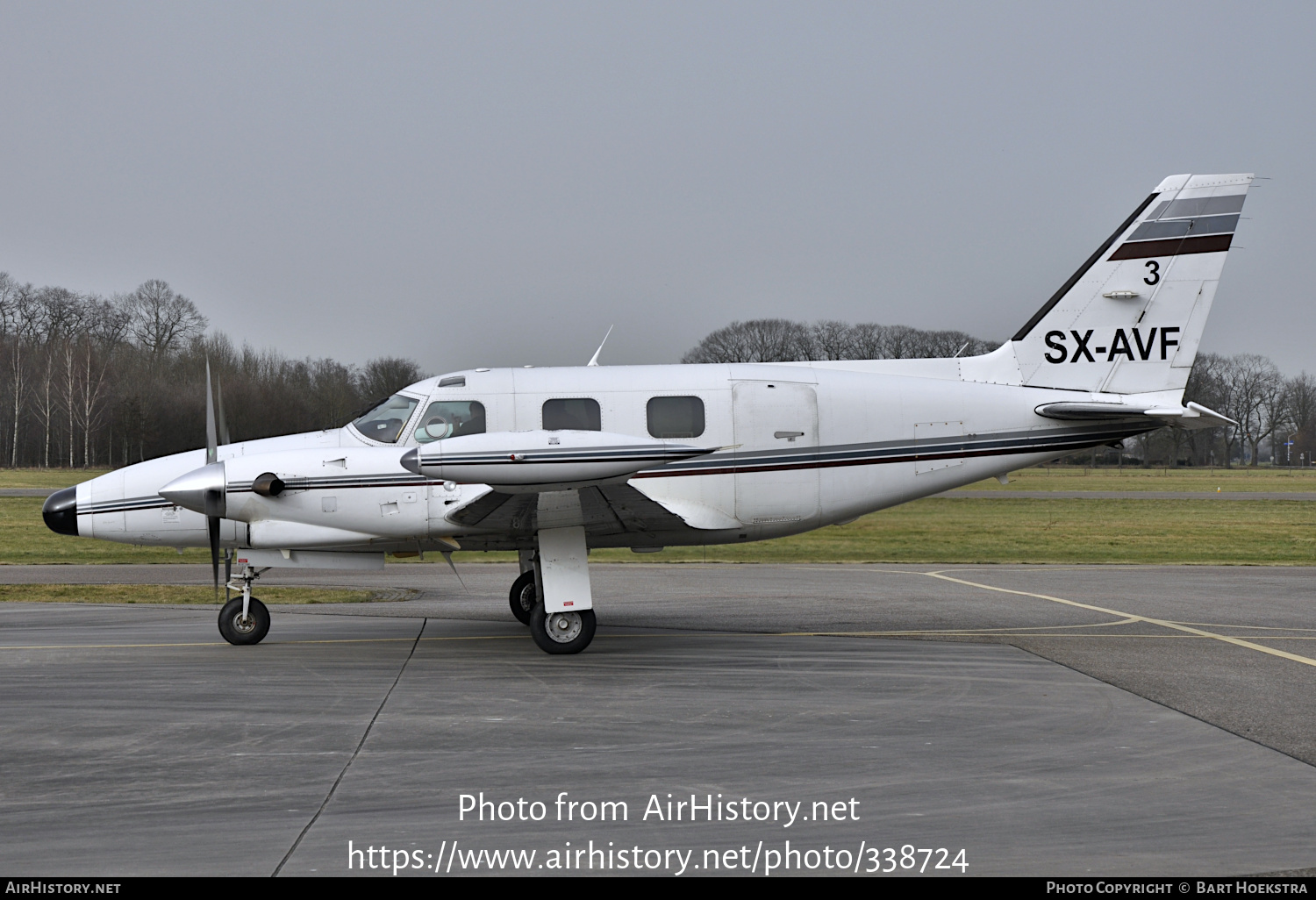 Aircraft Photo of SX-AVF | Piper PA-31T Cheyenne | AirHistory.net #338724