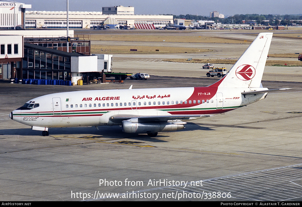 Aircraft Photo of 7T-VJA | Boeing 737-2T4/Adv | Air Algérie | AirHistory.net #338806