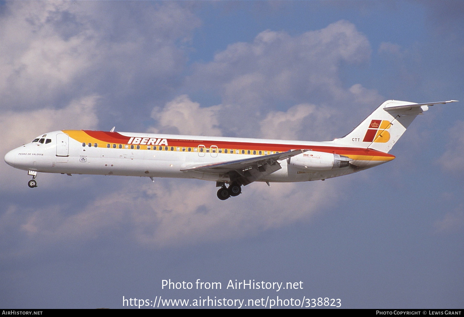 Aircraft Photo of EC-CTT | McDonnell Douglas DC-9-34CF | Iberia | AirHistory.net #338823