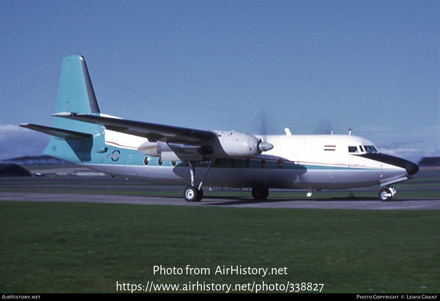 Aircraft Photo of N20XY | Fokker F27-400 Friendship | Oxy - Occidental Petroleum | AirHistory.net #338827