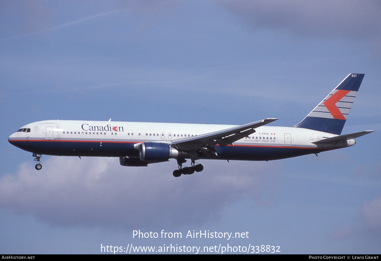 Aircraft Photo of C-FPCA | Boeing 767-375/ER | Canadian Airlines | AirHistory.net #338832