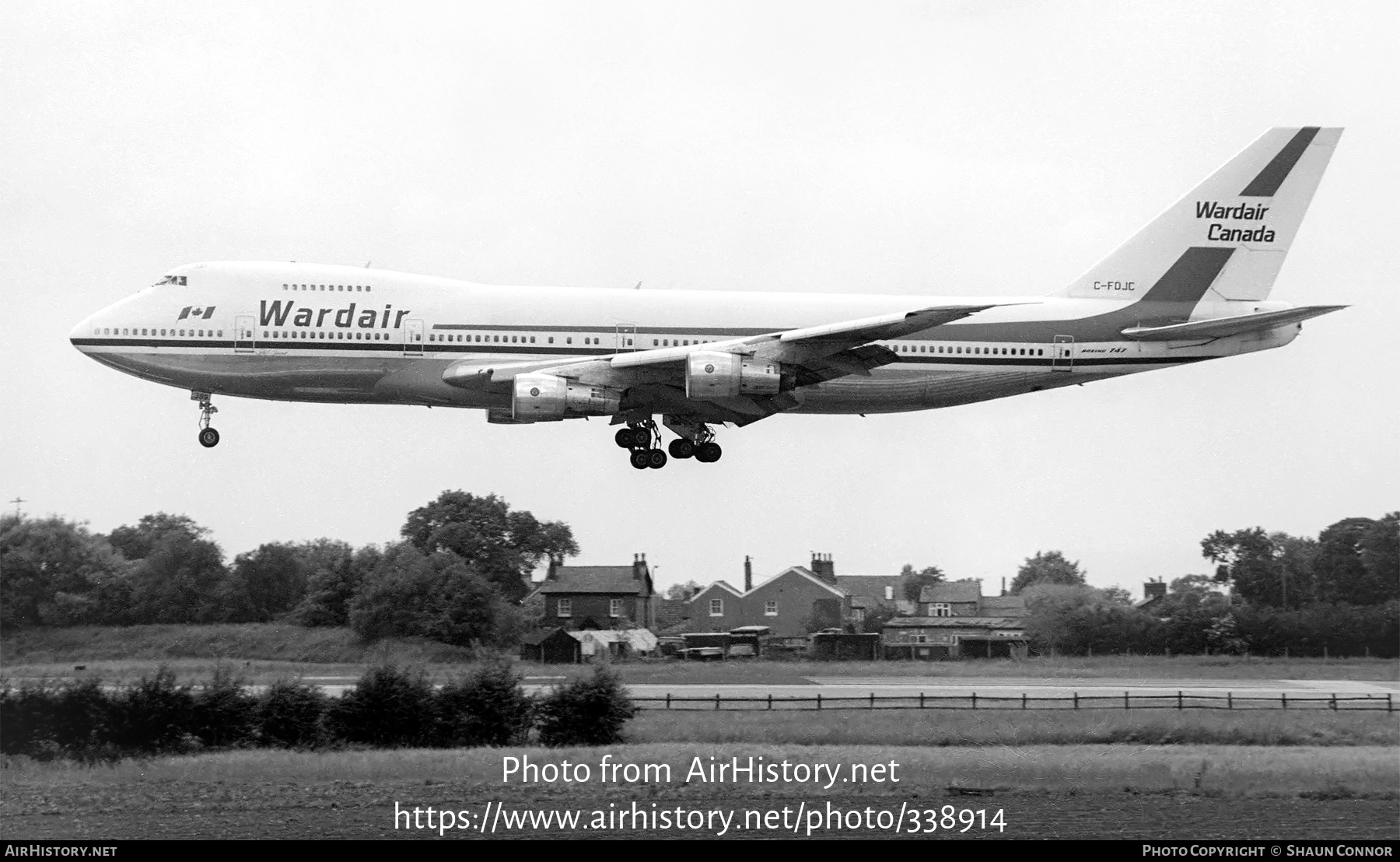 Aircraft Photo of C-FDJC | Boeing 747-1D1 | Wardair Canada | AirHistory.net #338914