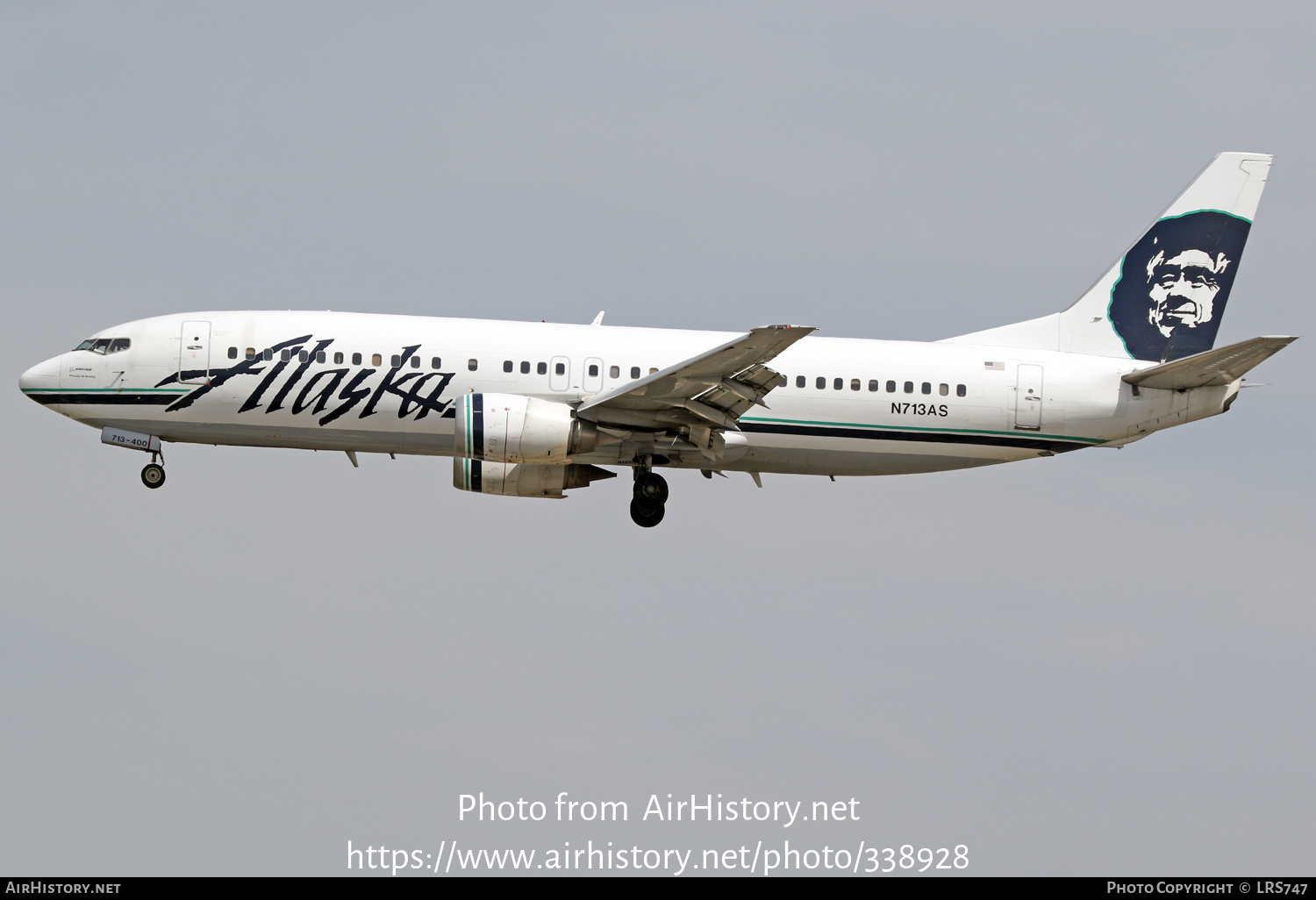 Aircraft Photo of N713AS | Boeing 737-490 | Alaska Airlines | AirHistory.net #338928