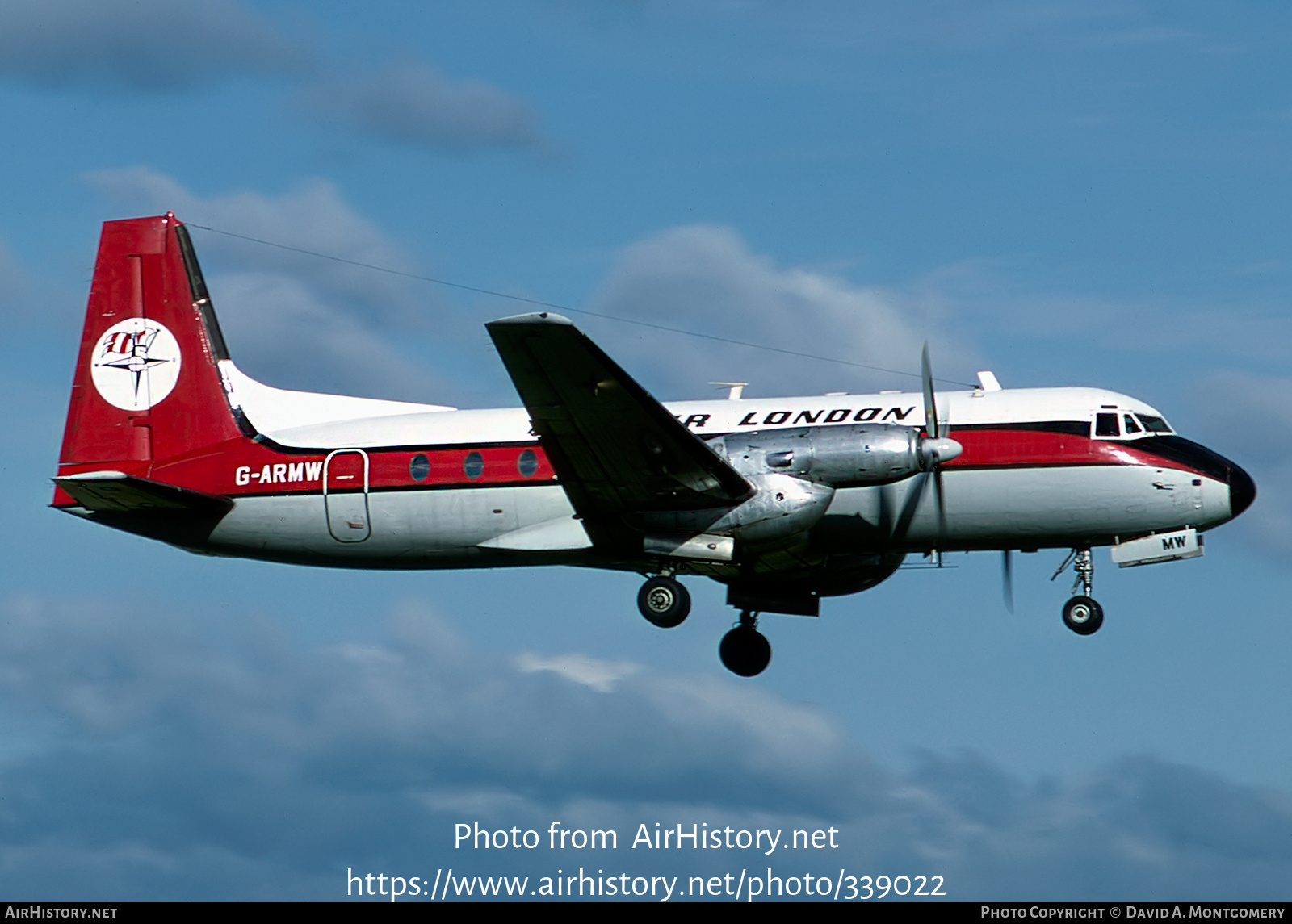 Aircraft Photo of G-ARMW | Avro 748 Srs1/101 | Dan-Air London | AirHistory.net #339022