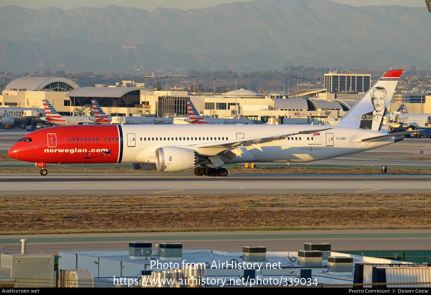 Aircraft Photo of G-CIXO | Boeing 787-9 Dreamliner | Norwegian | AirHistory.net #339034