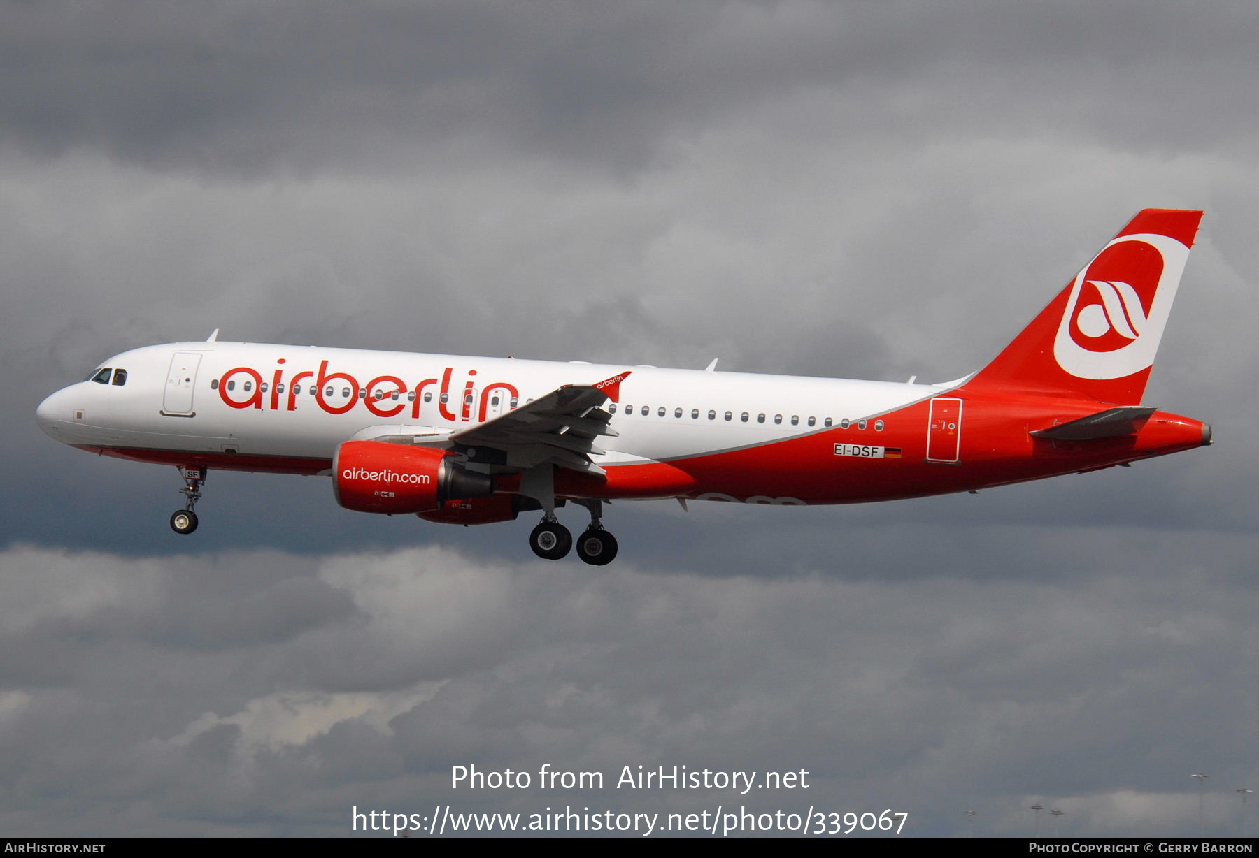 Aircraft Photo of EI-DSF | Airbus A320-216 | Air Berlin | AirHistory.net #339067