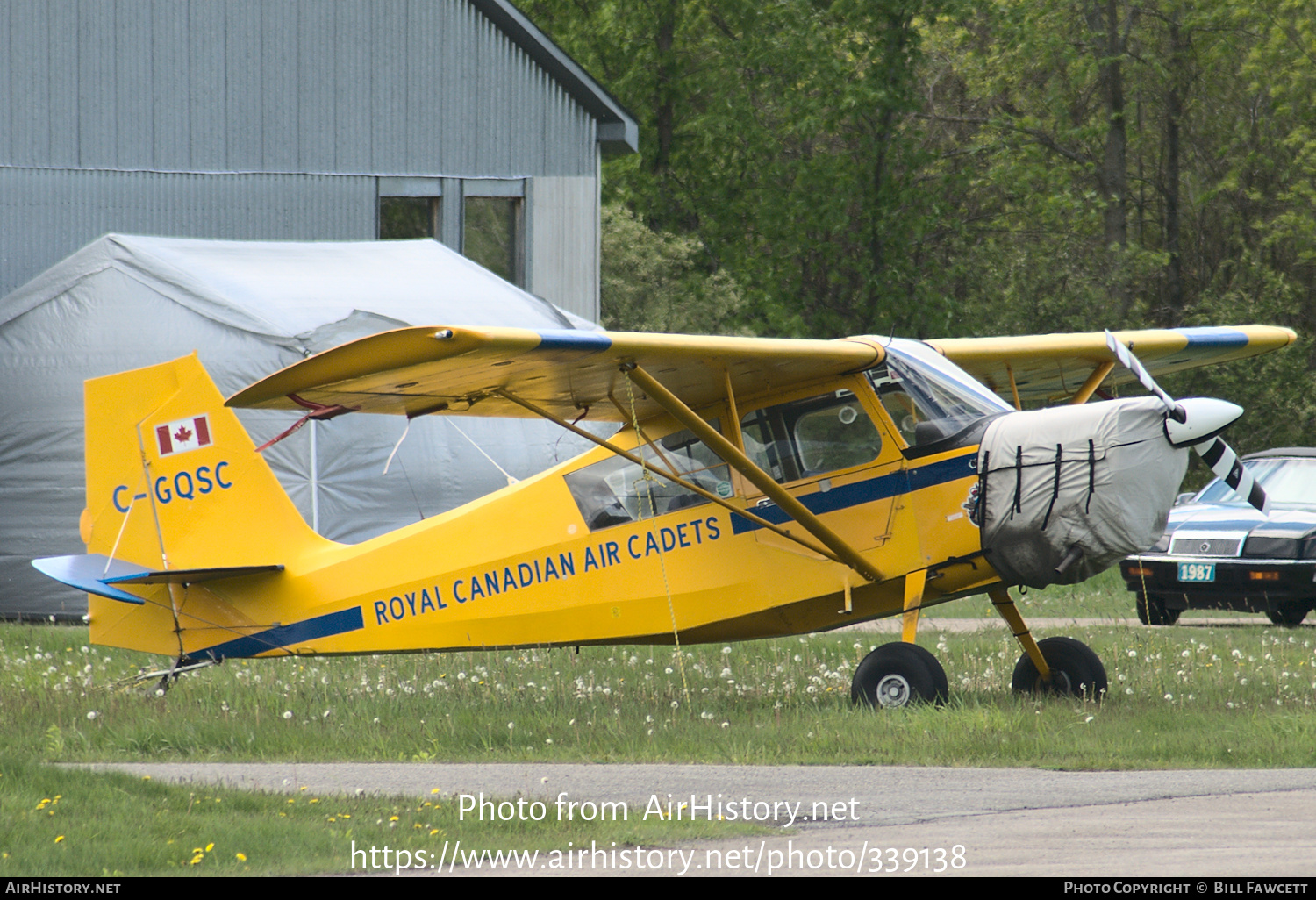 Aircraft Photo of C-GQSC | Bellanca 8GCBC Scout | Royal Canadian Air Cadets | AirHistory.net #339138