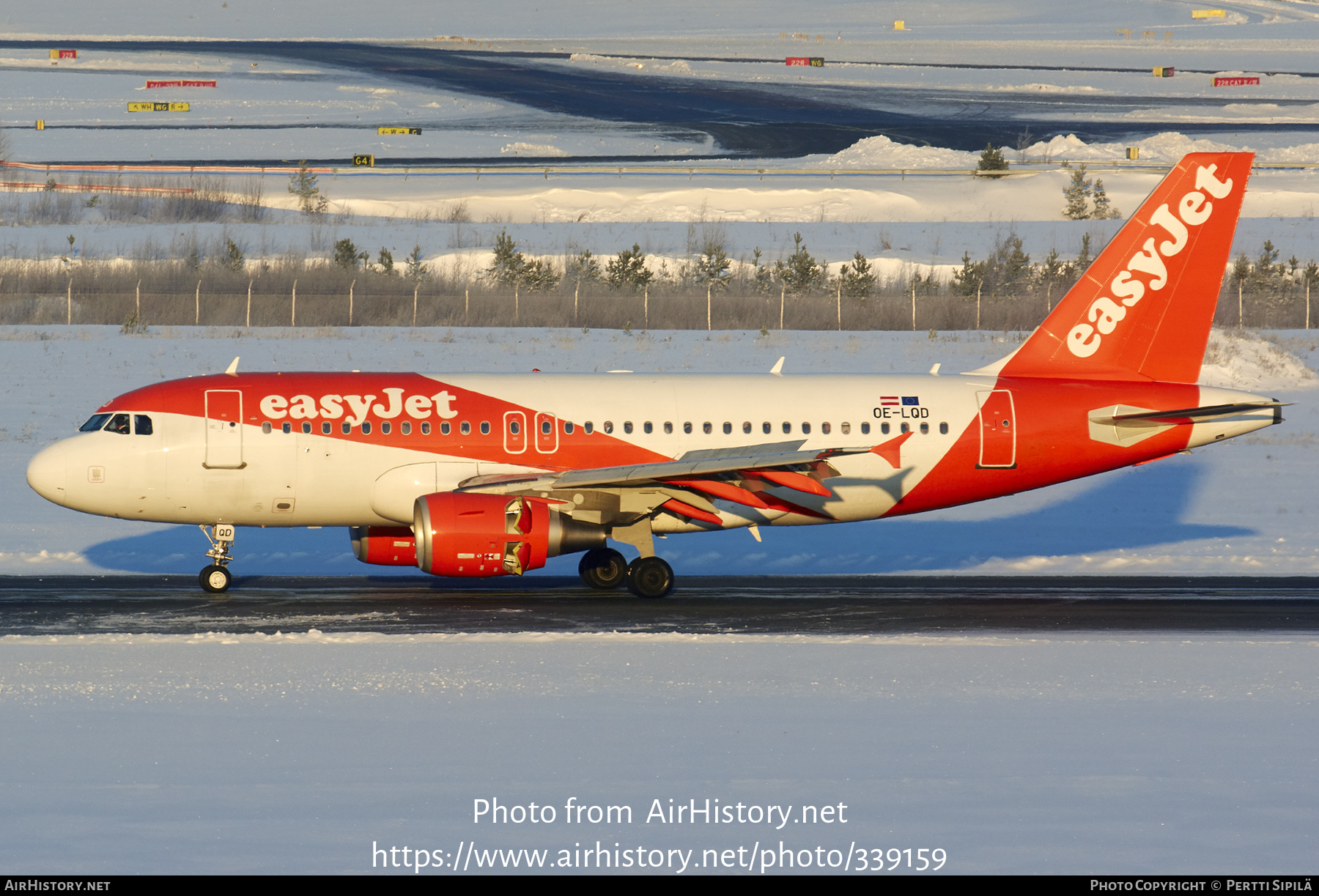 Aircraft Photo of OE-LQD | Airbus A319-111 | EasyJet | AirHistory.net #339159