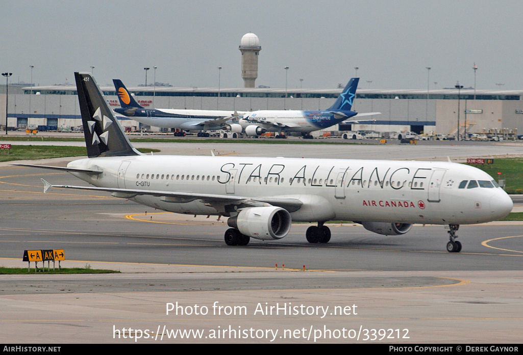 Aircraft Photo of C-GITU | Airbus A321-211 | Air Canada | AirHistory.net #339212