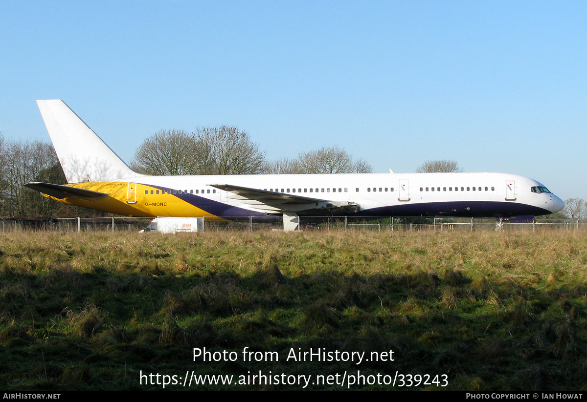 Aircraft Photo of G-MONC | Boeing 757-2T7 | AirHistory.net #339243