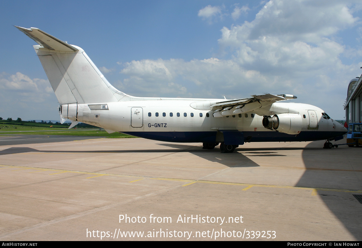 Aircraft Photo of G-GNTZ | British Aerospace BAe-146-200 | AirHistory.net #339253