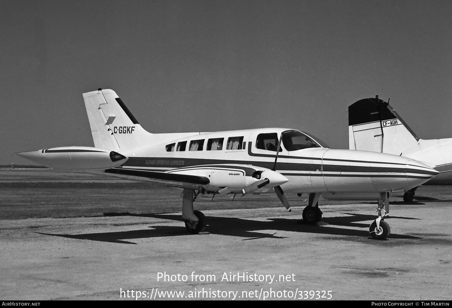 Aircraft Photo of C-GGKF | Cessna 402B | Ilford Riverton Airways | AirHistory.net #339325