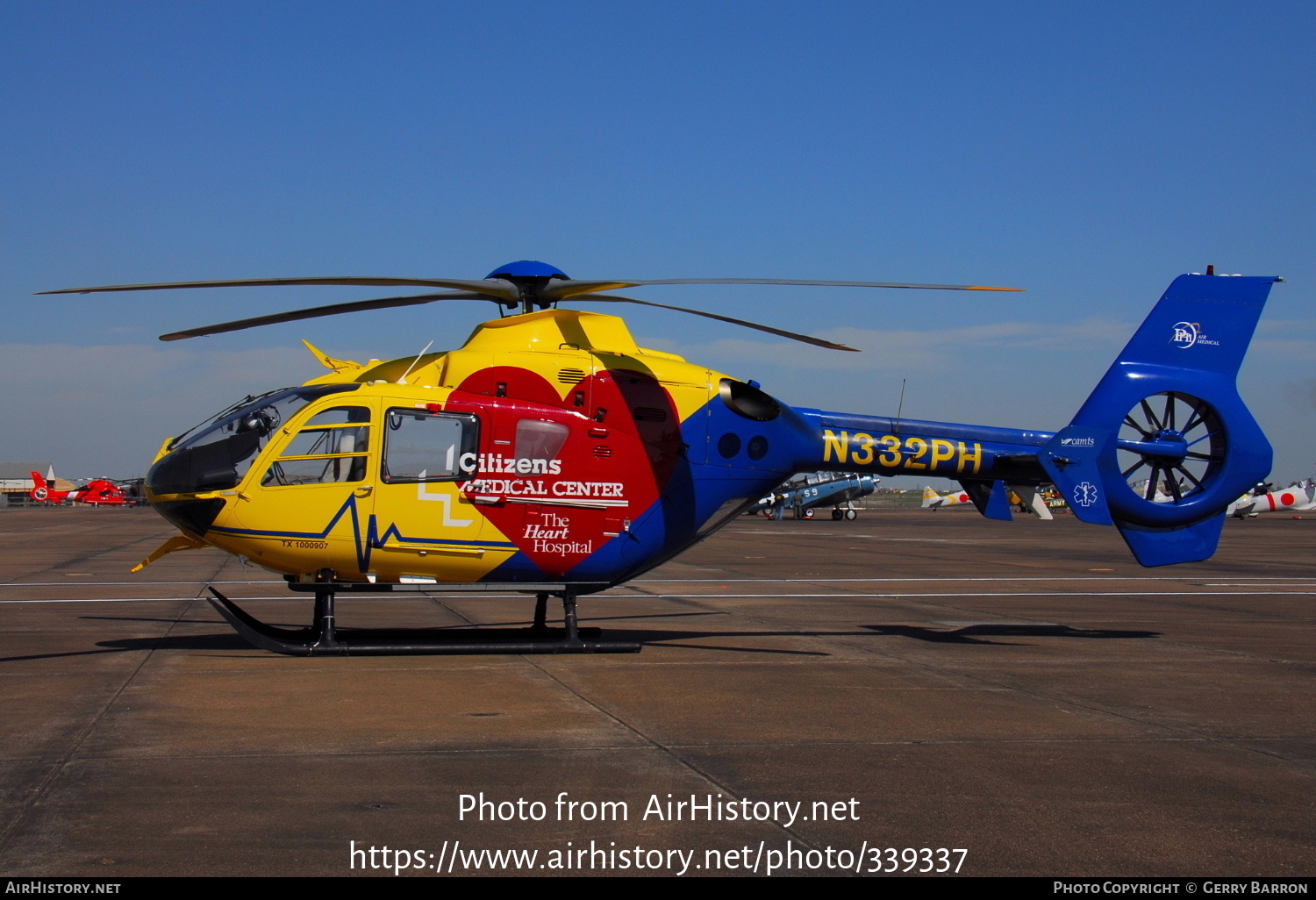 Aircraft Photo of N332PH | Eurocopter EC-135P-2+ | PHI Air Medical | AirHistory.net #339337