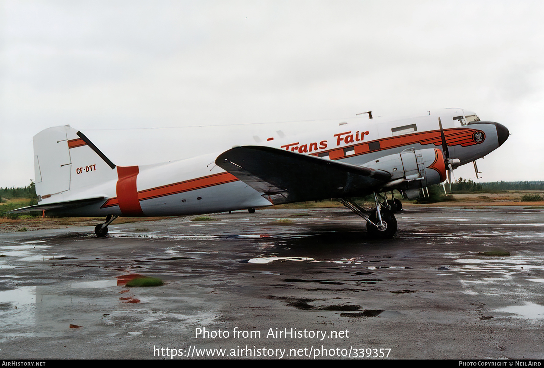 Aircraft Photo of CF-DTT | Douglas C-47B Skytrain | Trans Fair | AirHistory.net #339357