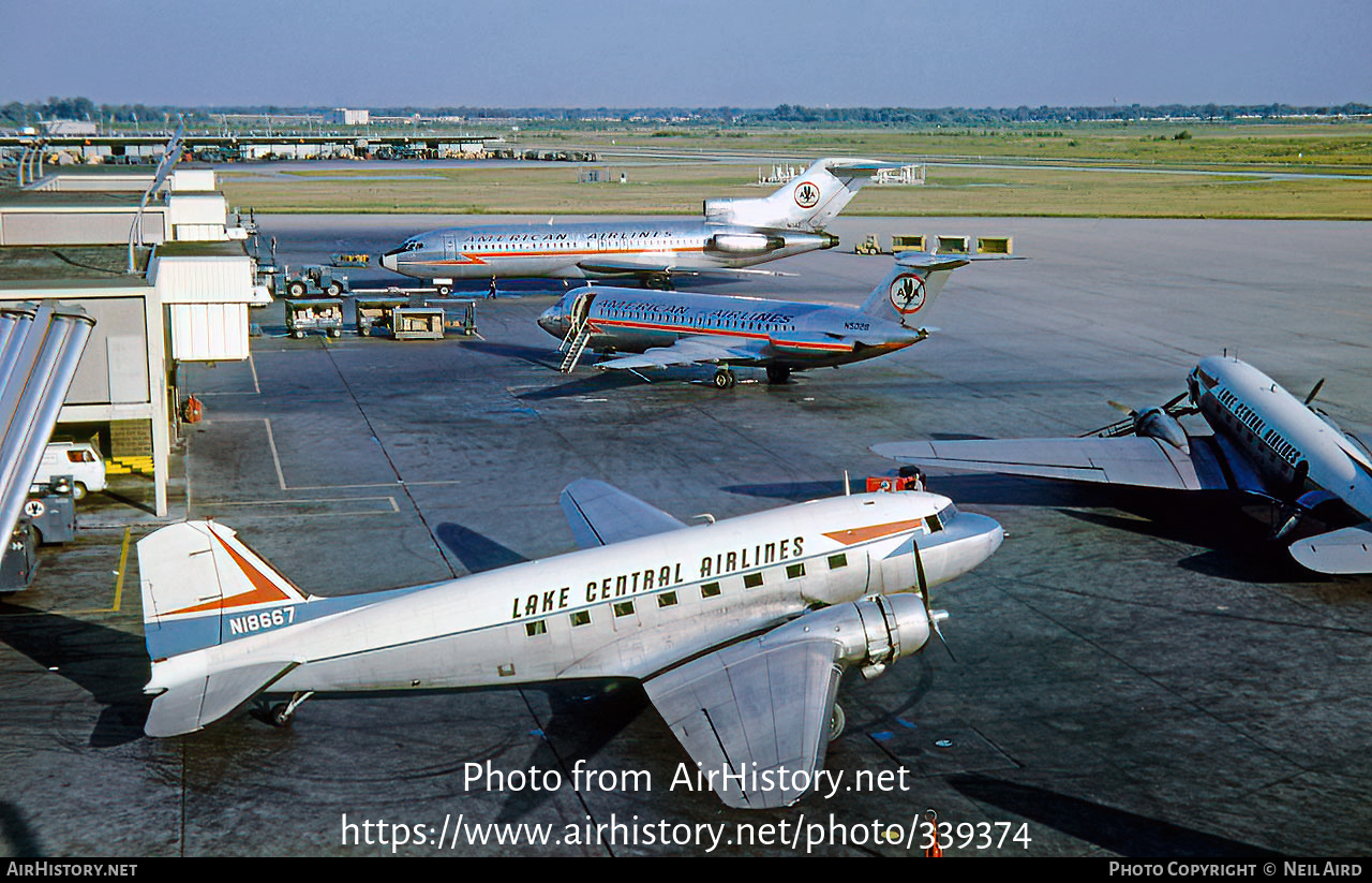 Aircraft Photo of N18667 | Douglas C-53D Skytrooper | Lake Central Airlines | AirHistory.net #339374