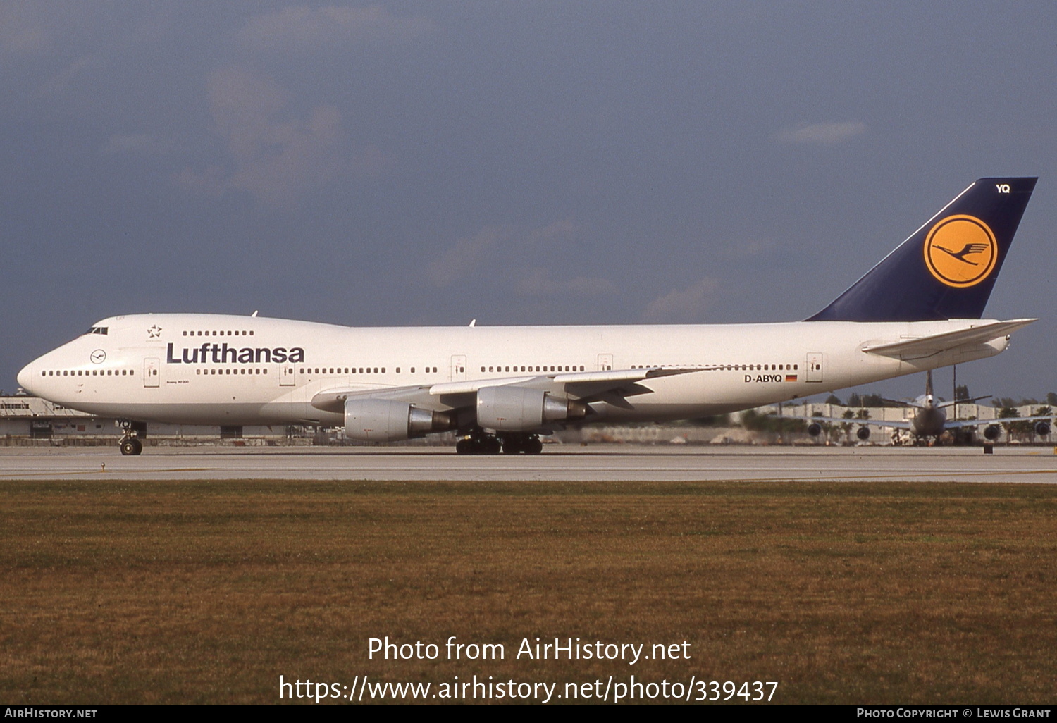 Aircraft Photo of D-ABYQ | Boeing 747-230B | Lufthansa | AirHistory.net #339437