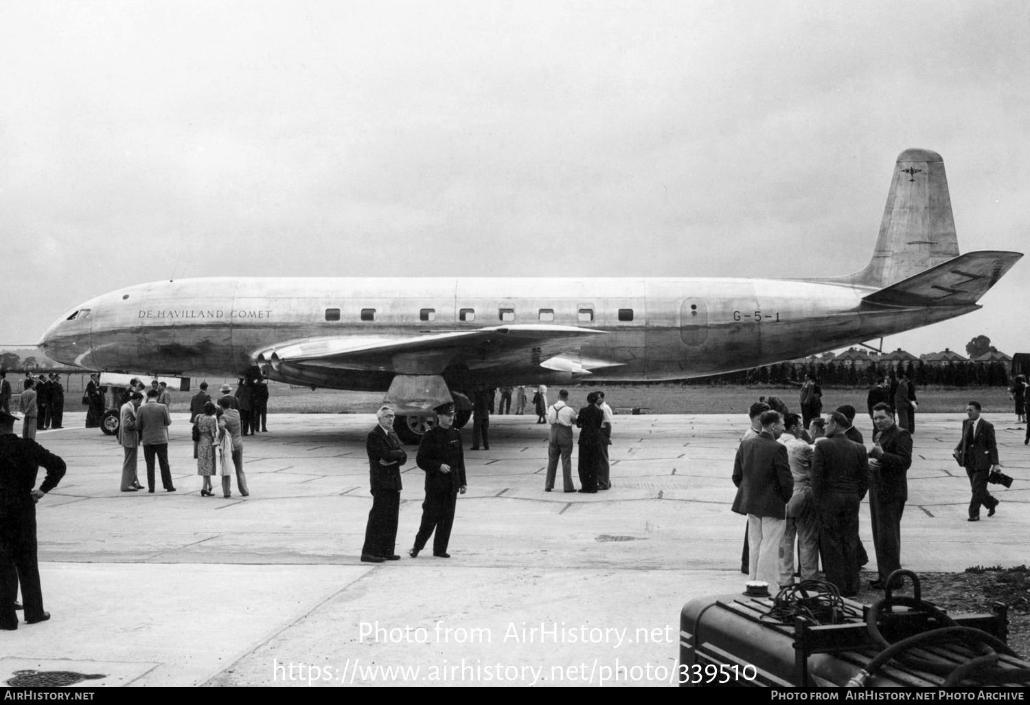 Aircraft Photo of G-5-1 | De Havilland D.H. 106 Comet 1 | AirHistory.net #339510