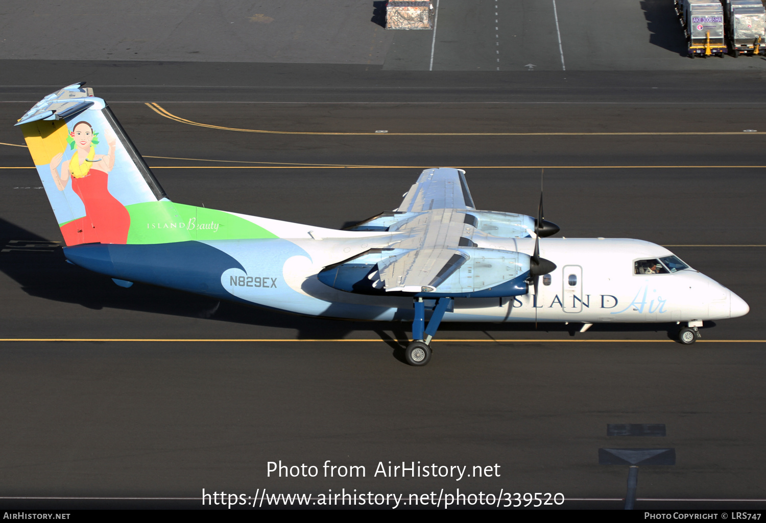 Aircraft Photo of N829EX | De Havilland Canada DHC-8-103 Dash 8 | Island Air | AirHistory.net #339520