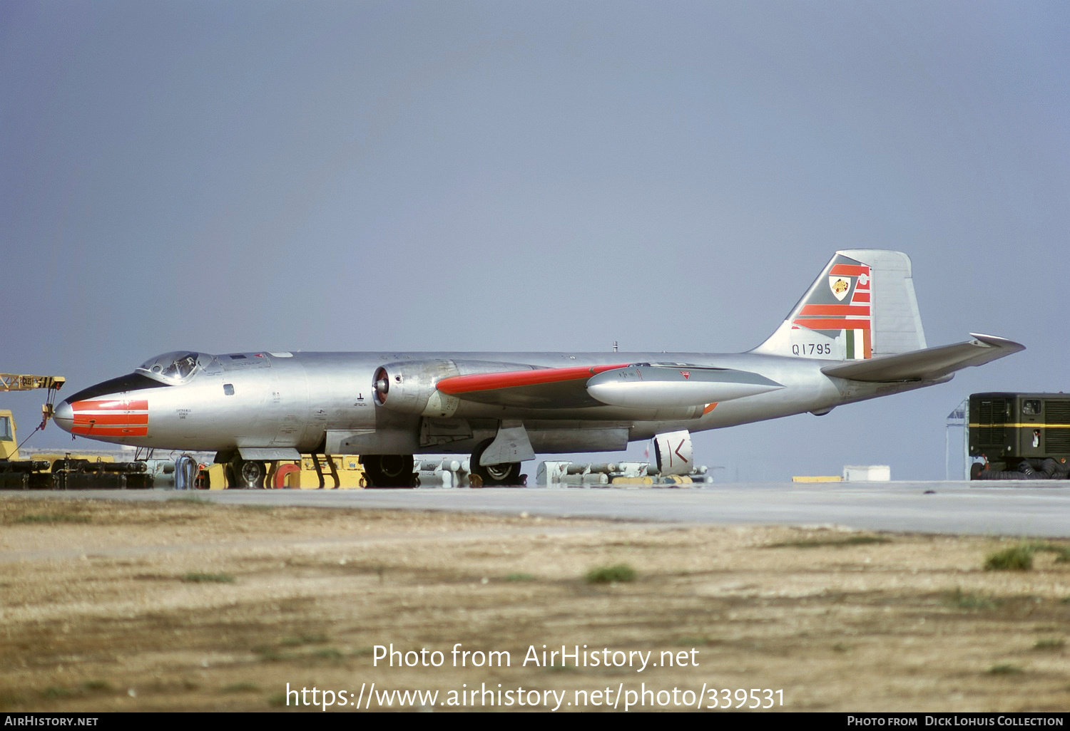 Aircraft Photo of Q1795 | English Electric Canberra TT418 | India - Air Force | AirHistory.net #339531