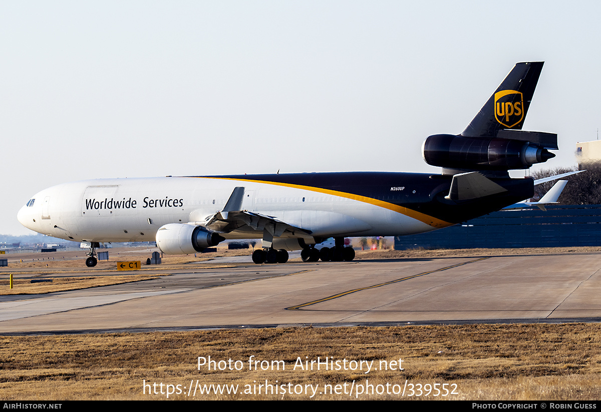 Aircraft Photo of N260UP | McDonnell Douglas MD-11/F | United Parcel Service - UPS | AirHistory.net #339552