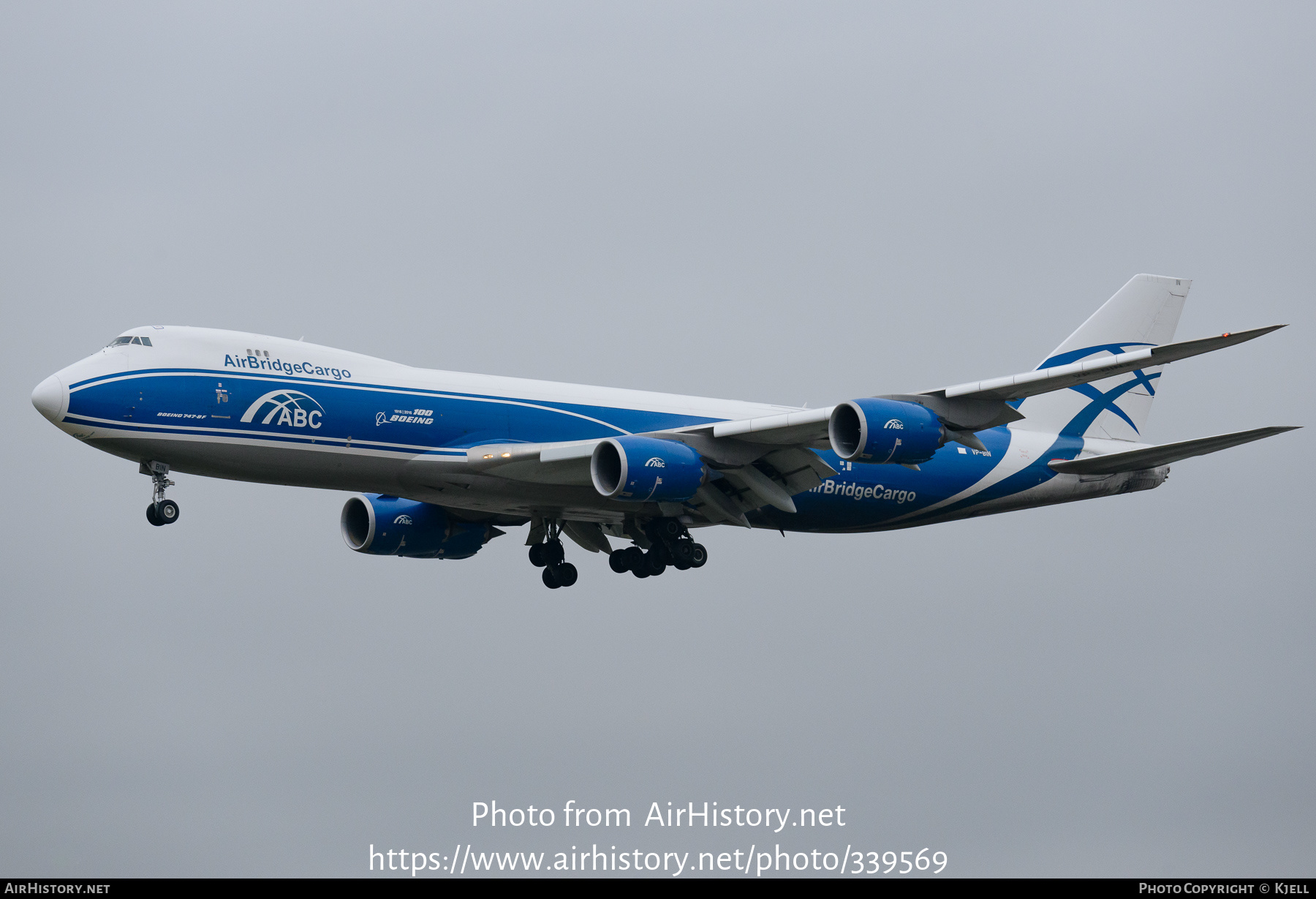 Aircraft Photo of VP-BIN | Boeing 747-83QF/SCD | ABC - AirBridgeCargo Airlines | AirHistory.net #339569