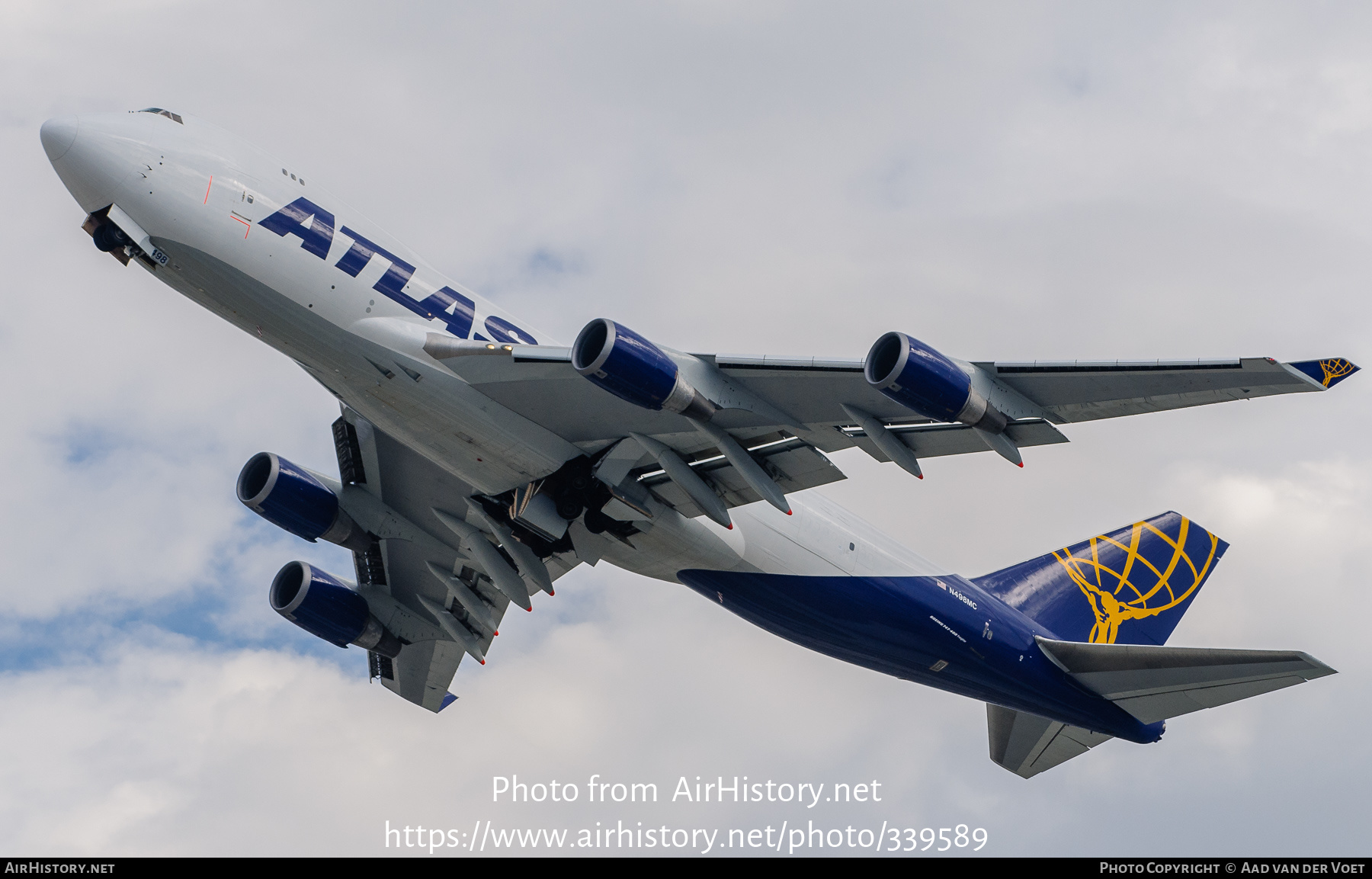 Aircraft Photo of N498MC | Boeing 747-47UF/SCD | Atlas Air | AirHistory.net #339589