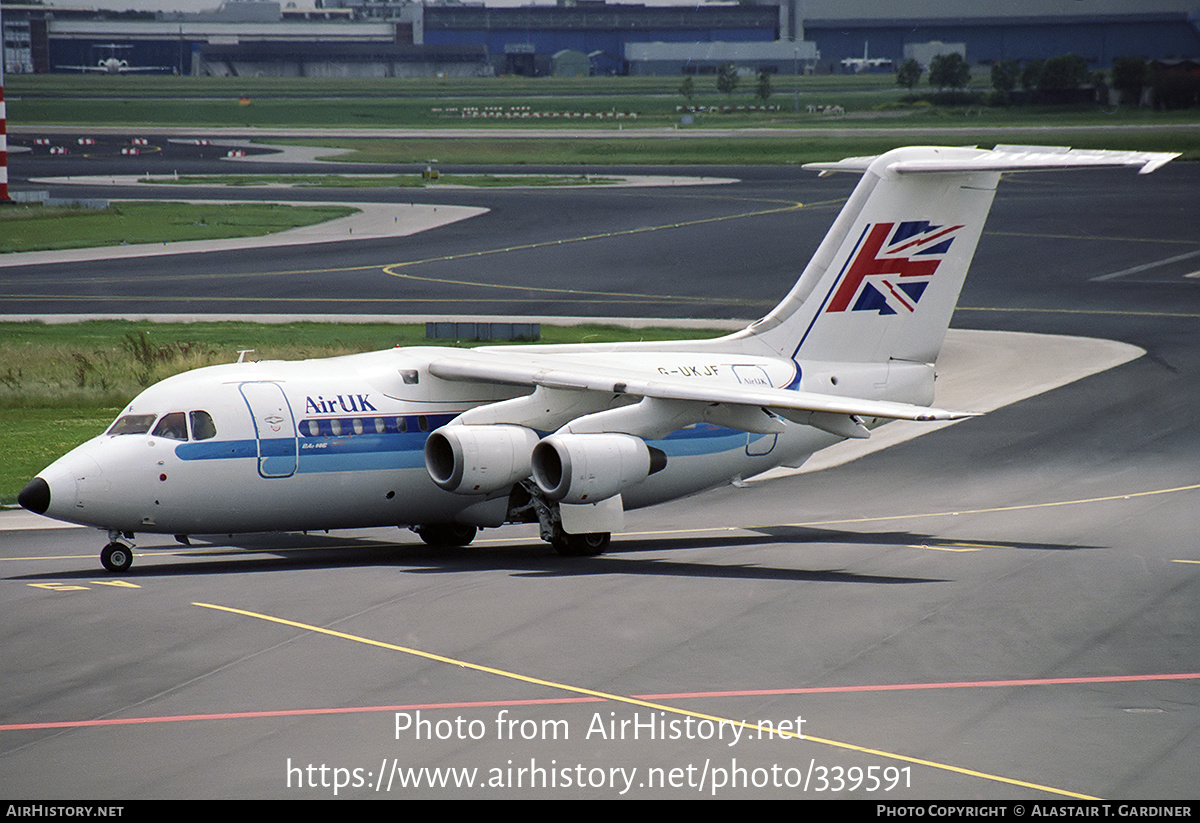 Aircraft Photo of G-UKJF | British Aerospace BAe-146-100 | Air UK | AirHistory.net #339591