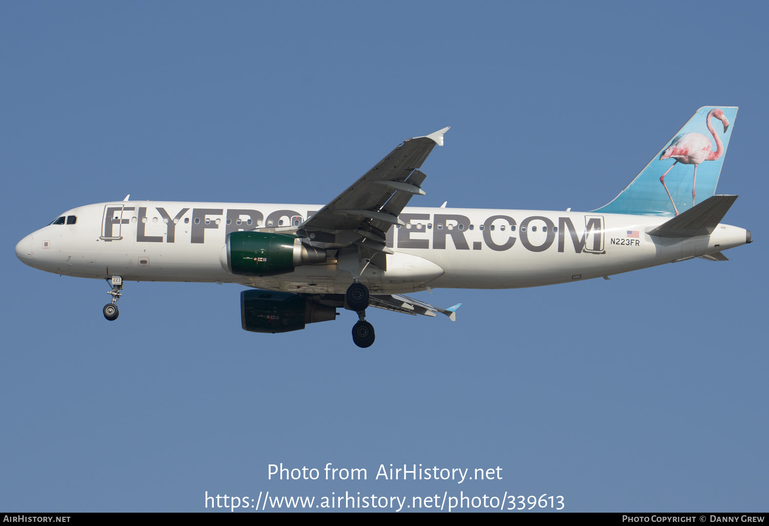 Aircraft Photo of N223FR | Airbus A320-214 | Frontier Airlines | AirHistory.net #339613